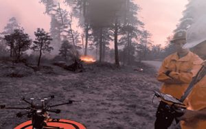Drones incêndio florestal